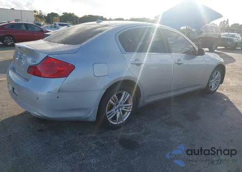 2012 Infiniti G37X from USA, damaged, VIN JN1CV6AR8CM973867